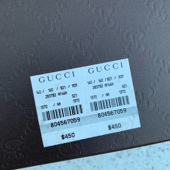 NWT Authentic Gucci GG Rubber Ipad 2 Case Unisex - Picture 7 of 7